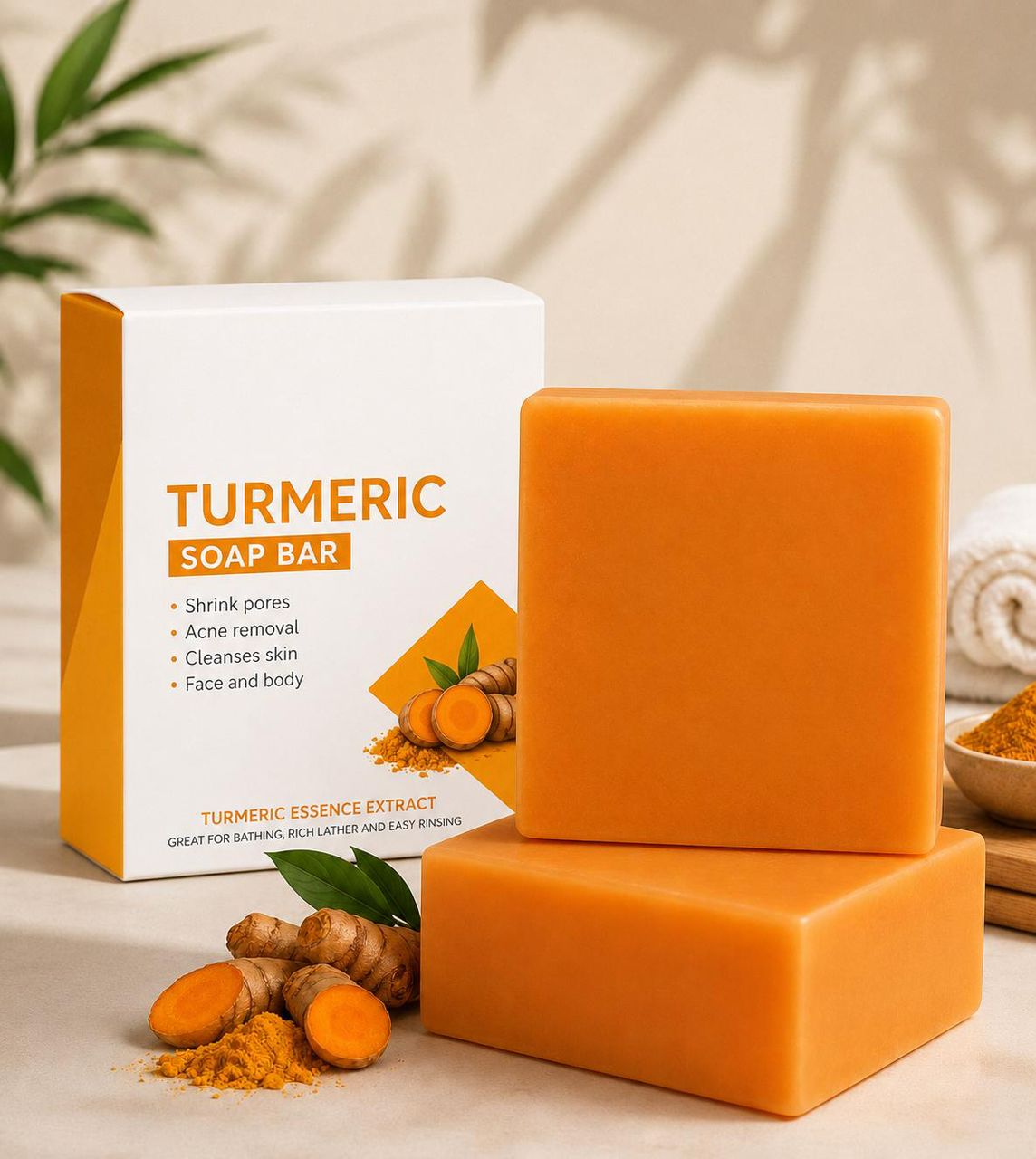 Aura Turmeric Natural Beauty Soap